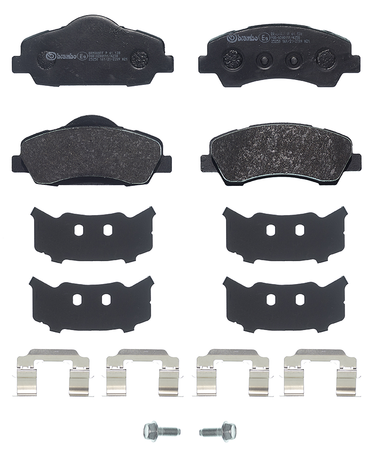 A.B.S. P 61 138 BREMBO Bremsbelagsatz, Scheibenbremse